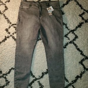 boohoo Acid Wash Jeggings